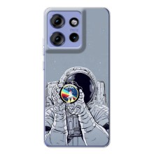 Чехол NASA для Motorola Edge 50 (AlphaPrint) (Космонавт фото)
