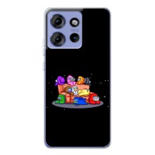 Чехол Амонг Ас для Motorola Edge 50 (AlphaPrint) (Амонг-ас)
