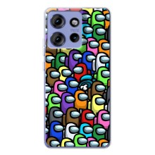 Чехол Амонг Ас для Motorola Edge 50 (AlphaPrint) (Убит)
