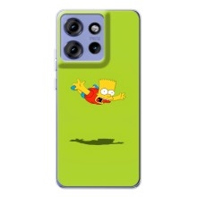 Чехол с Симпсонами для Motorola Edge 50 (VPrint) (Барт Симпсон)