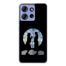 Чехлы Венсдей на Motorola Edge 50 Уэнсдей (AlphaPrint) (комната Уэнздей)