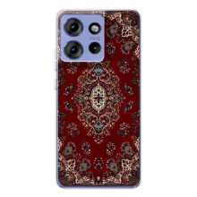 Чехол с принтом Ковер для Motorola Edge 50 – Красный ковер