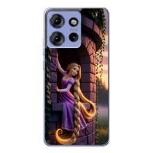 Чехол Рапунцель для Motorola Edge 50 (Рапунцель на башне)