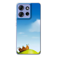 Чехол с мультфильмом Шрек на Motorola Edge 50 – Голова Шрека