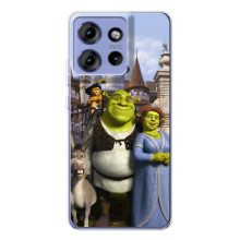 Чехол с мультфильмом Шрек на Motorola Edge 50