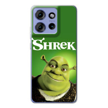 Чехол с мультфильмом Шрек на Motorola Edge 50 – Шрек
