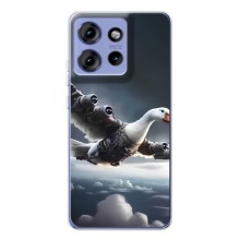Чехол с мемом Тралалело тралала на Motorola Edge 50 (Бомбардини гусини)