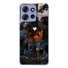 Чехол как приручить дракона на Motorola Edge 50 (Дракон коллаж)