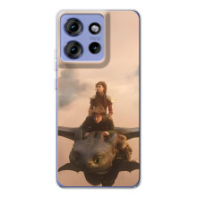 Чехол как приручить дракона на Motorola Edge 50 (Фильм дракон)