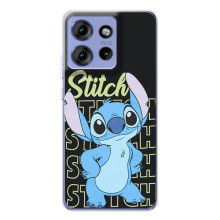 Чехол с принтом Стич на Motorola Edge 50 (Stitch 626)