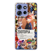 Чехол Зоотрополіс на Motorola Edge 50 – Коллаж Зоо