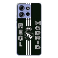 ФК Реал Мадрид чехлы для Motorola Edge 50 (AlphaPrint) (черно белый Реал)