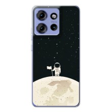Космические Чехлы для Эдж 50 (VPrint) (На луне)