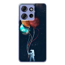 Космические Чехлы для Эдж 50 (VPrint) (Планеты шарики)