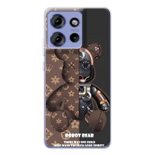 Крутые Чехлы Луи Виттон для Motorola Edge 50 (AlphaPrint) (Медведь Луи Витон)