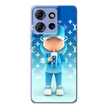 Крутые Чехлы Луи Виттон для Motorola Edge 50 (AlphaPrint) (Парень LV)