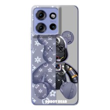 Крутые Чехлы Луи Виттон для Motorola Edge 50 (AlphaPrint) (Робот Мишка)
