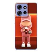 Крутые Чехлы Луи Виттон для Motorola Edge 50 (AlphaPrint) (С Кофе)