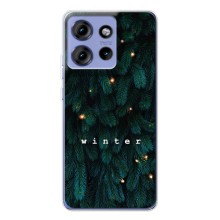 Новогодние, Праздничные Чехлы для Motorola Edge 50 - 2024 год (Winter)