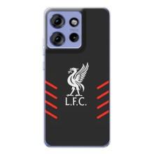 Силиконовые Чехлы принт Футбол на Motorola Edge 50 – Эмблема Liverpool