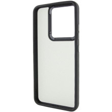 Чехол TPU+PC Lyon Frosted для Motorola Edge 60 Fusion – Черный