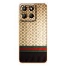 Чохли бренд ГУЧЧІ для Motorola Edge 60 Fusion – Фон Гуччі