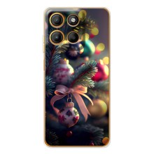 Чохли на Новий Рік Motorola Edge 60 Fusion (Гарна ялинка)