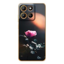 Чохли з принтом Троянд для Motorola Edge 60 Fusion – Квітка нічна