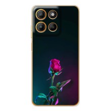 Чохли з принтом Троянд для Motorola Edge 60 Fusion – Нічна троянда