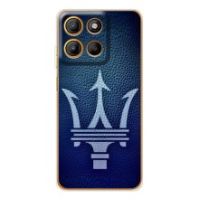 Чохли з тематикою "Круті машини" на Motorola Edge 60 Fusion – Лого Maserati