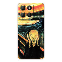 Чехол для смартфона Motorola Edge 60 Fusion Художественное Искусство – Крик Мунка