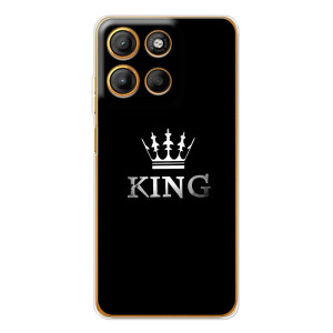 Чехол (Корона на чёрном фоне) для Эйдж 60 Фюжин – KING