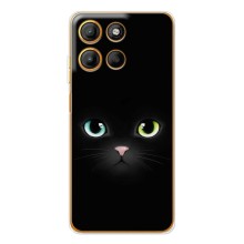 Чохол на тематику: Коти для Motorola Edge 60 Fusion – Чорний Котик
