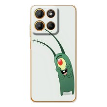 Чохол з картинкою "Одноокий Планктон" на Motorola Edge 60 Fusion (Милий Планктон)