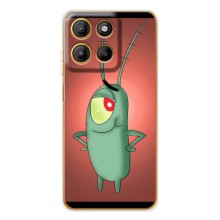 Чохол з картинкою "Одноокий Планктон" на Motorola Edge 60 Fusion (Стильний Планктон)