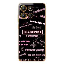 Чехол с музыкальной группой для Motorola Edge 60 Fusion (BLACKPINK)