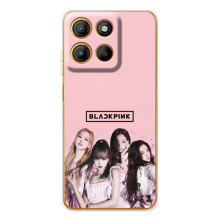 Чехол с музыкальной группой для Motorola Edge 60 Fusion (Группа Блэк Пинг)