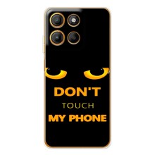 Чохол з Прикольним Принтом на Motorola Edge 60 Fusion – Не чіпай мій телефон