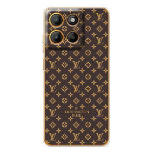 Чехол Стиль Louis Vuitton на Motorola Edge 60 Fusion – Фон Луи Виттон