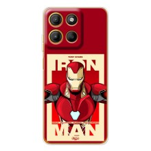 Чохол Супергерой Залізна Людина на Motorola Edge 60 Fusion – Iron man