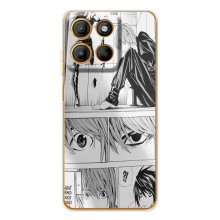 Чехол с символикой Аниме для Motorola Edge 60 Fusion (Коллаж Ягами)