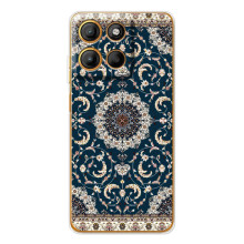 Чехол с принтом Ковер для Motorola Edge 60 Fusion – Синий ковер