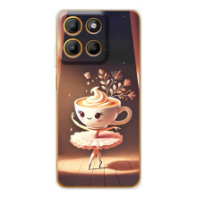 Чохол з мемом Тралалело тралала на Motorola Edge 60 Fusion (Балерина капучина)