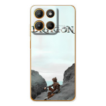 Чехол как приручить дракона на Motorola Edge 60 Fusion – Дракон лого