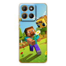 Чехол с картинками Майнкрафт для  – Персонаж Майнкрафт
