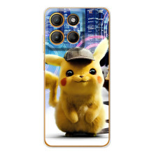 Чехол с Пикачу на Motorola Edge 60 Fusion – Пикачу в городе