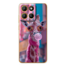 Чохол з принтом стильні тварини для Едж 60 Фюжин (Стильна жирафа)
