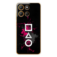 Чехол Гра в кальмара для Motorola Edge 60 Fusion – Ранги