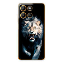 Чехол с картинкой «Хищники» для Motorola Edge 60 Fusion – Лев
