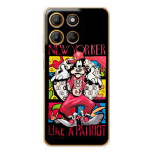 Популярные Чехлы с картинками для Эдж 60 Фюжин (Мультяшный Волк)